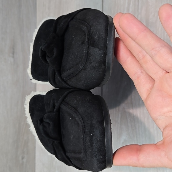 Steve Madden Chart Leather Upper Insulated Black Clog Mule Slippers Shoes 8.5 - Picture 4 of 10